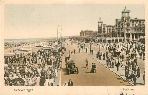 AK / Ansichtskarte Scheveningen Boulevard Kat. Scheveningen