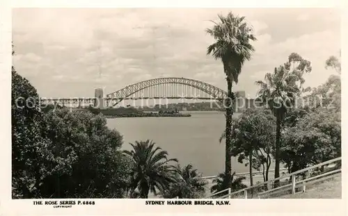 AK / Ansichtskarte Sydney New South Wales Harbour Bridge  Kat. Sydney