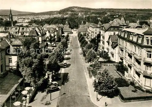 AK / Ansichtskarte Bad Nauheim BAhnhofsallee Sprudel Johannisberg Kat. Bad Nauheim