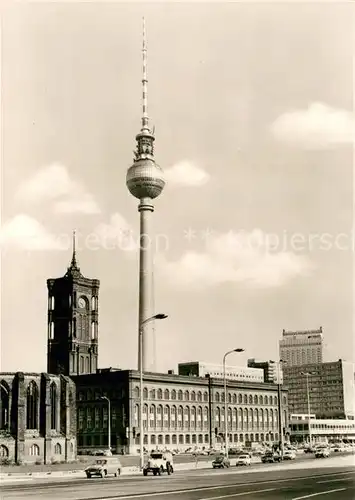 AK / Ansichtskarte Berlin Berliner Rathaus Fernseh UKW Turm  Kat. Berlin