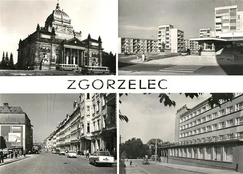 AK / Ansichtskarte Zgorzelec Osrodek Kultury Osiedle mieszkaniowe Feliksa Dzierzynskiego Hotel Pod Orlem Kat. Goerlitz Niederschlesien