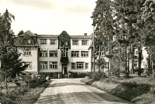 AK / Ansichtskarte Friedrichsbrunn Harz Sanatorium Dr Strokorb Kat. Friedrichsbrunn