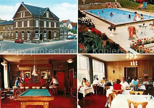 AK / Ansichtskarte Schin Geul Hotel Cafe Restaurant Janssen Huydts Swimming Pool Billard Kat. Limburg Valkenburg