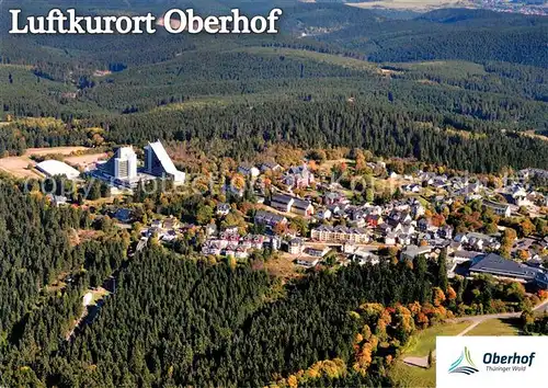 AK / Ansichtskarte Oberhof Thueringen Luftkurort Wintersportplatz Fliegeraufnahme Kat. Oberhof Thueringen