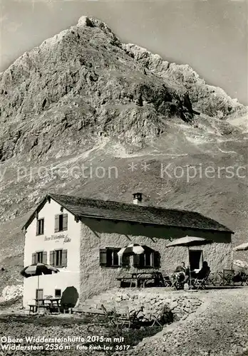 AK / Ansichtskarte Widdersteinhuette mit Widderstein Kat. Oesterreich