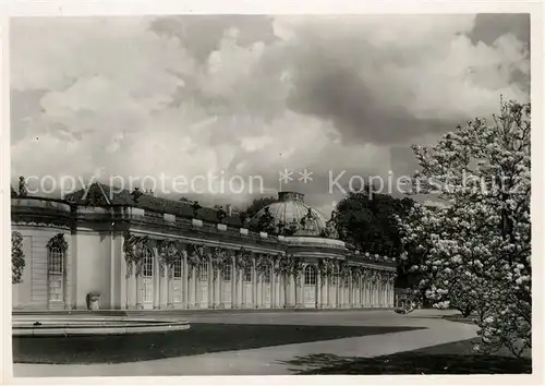 AK / Ansichtskarte Potsdam Schloss Sanssouci Gartenseite Kat. Potsdam