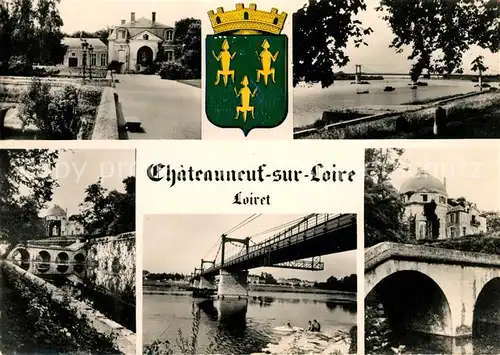 AK / Ansichtskarte Chateauneuf sur Loire Vue partielle Loiret Kat. Chateauneuf sur Loire