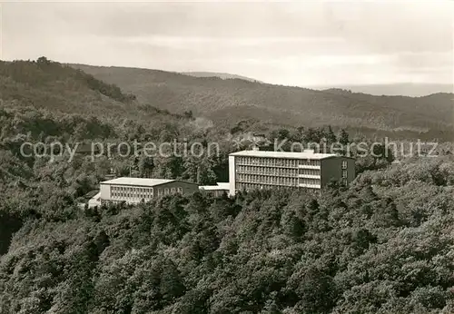 AK / Ansichtskarte Bad Suderode Sanatorium fuer Staublugenkranke Fliegeraufnahme Kat. Bad Suderode