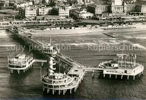 AK / Ansichtskarte Scheveningen Pier Fliegeraufnahme Kat. Scheveningen