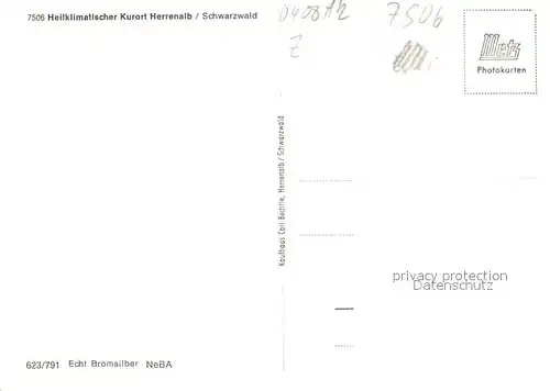 AK / Ansichtskarte Herrenalb Bad Panorama Teilansichten Kurpark Kat. Bad Herrenalb