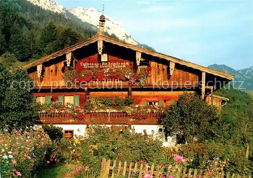 AK / Ansichtskarte Ebbs Hinterkaiserhof im Kaisertal Naturschutzgebiet Wilder Kaiser Kat. Ebbs