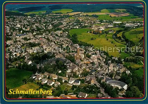 AK / Ansichtskarte Schmallenberg Fliegeraufnahme Kat. Schmallenberg