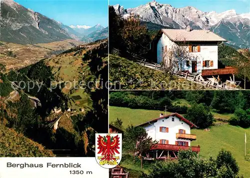 AK / Ansichtskarte See Tirol Berghaus Fernblick Kat. See Patznauntal