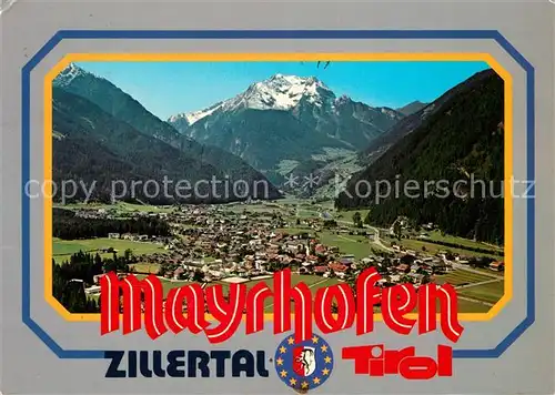 AK / Ansichtskarte Mayrhofen Zillertal Gruenberg Kat. Mayrhofen