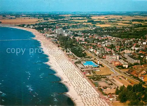 AK / Ansichtskarte Groemitz Ostseebad Fliegeraufnahme Kat. Groemitz