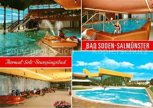 AK / Ansichtskarte Salmuenster Bad Soden Thermalsole Bewegungsbad Kat. Bad Soden am Taunus