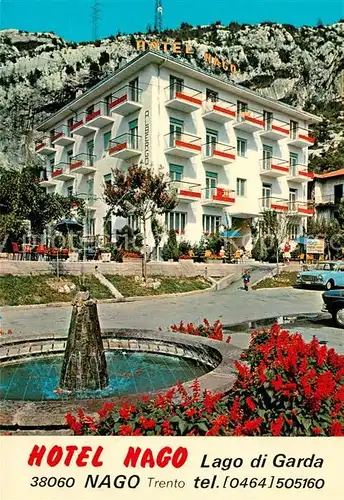 AK / Ansichtskarte Nago Lago di Garda Hotel Nago  Kat. Italien