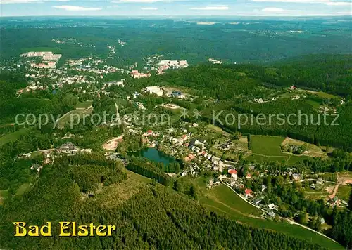 AK / Ansichtskarte Bad Elster Fliegeraufnahme Kat. Bad Elster