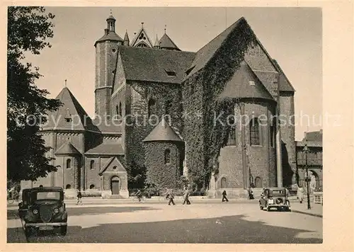 Braunschweig Dom Grabstaette Heinrichs des Loewen Kat. Braunschweig