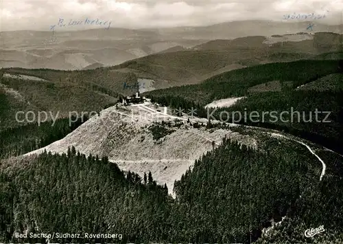 Bad Sachsa Harz Ravensberg Fliegeraufnahme Kat. Bad Sachsa