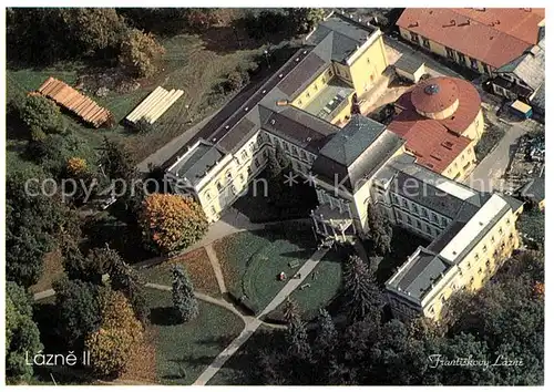 Frantiskovy Lazne Kurhotel Fliegeraufnahme Kat. Franzensbad