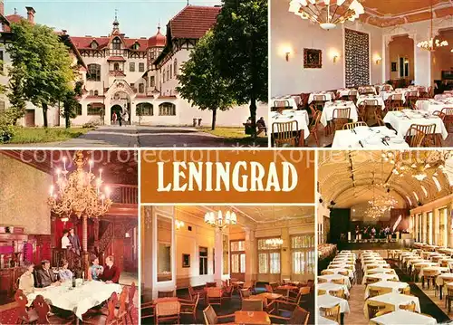 Marianske Lazne Zotavovna ROH Leningrad Kurhotel Restaurant Kat. Marienbad