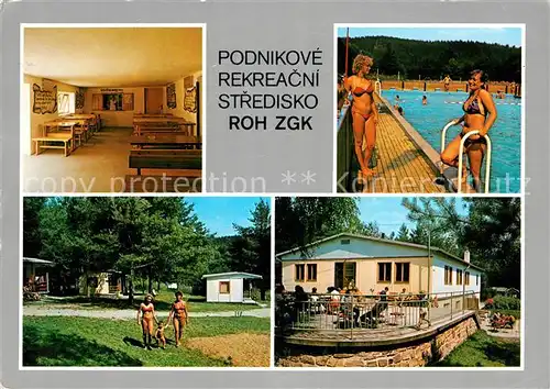 Podhradi nad Dyji Podnikove Rekreacni Stredisko Ferienanlage Swimming Pool Kat. Freistein