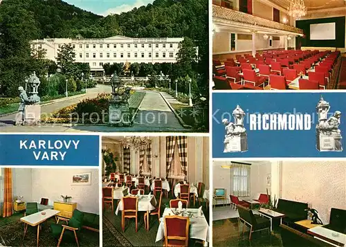 Karlovy Vary Lazenske sanatorium Richmond Kat. Karlovy Vary Karlsbad