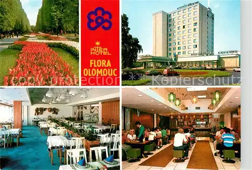 Olomouc Interhotel Flora Restaurant Park Kat. Olomouc