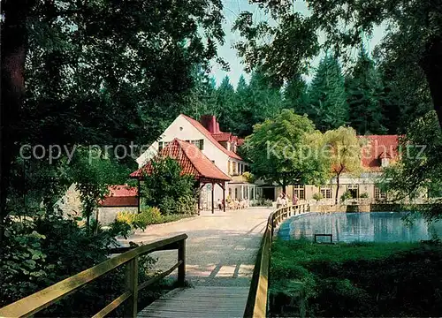 Horn Bad Meinberg Waldhotel Silbermuehle Kat. Horn Bad Meinberg