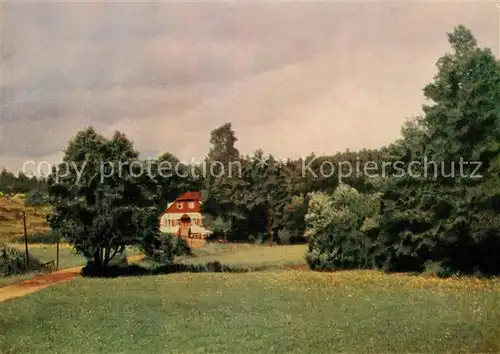 Bad Klosterlausnitz Waldgaststaette Meuschkensmuehle im Muehltal Kat. Bad Klosterlausnitz