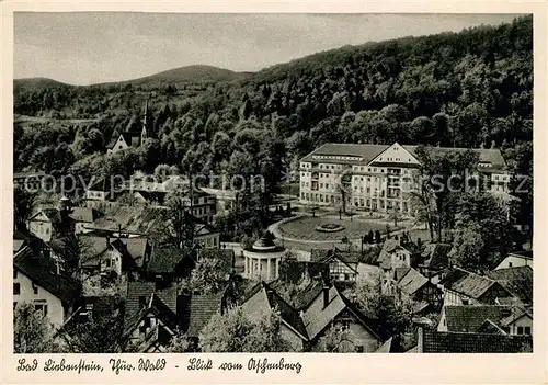 Bad Liebenstein Blick vom Aschenberg Kat. Bad Liebenstein