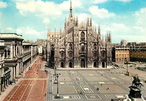 Milano Piazza Duomo Kat. Italien