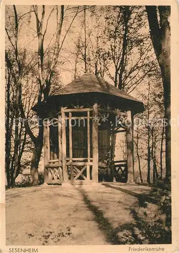 Sesenheim Friederikenruhe Kat. Sessenheim