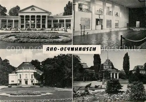 Bad Oeynhausen Wandelhalle Kurtheater Thermal Hallenschwimmbad Badehaus IV Kat. Bad Oeynhausen