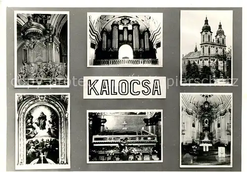 Kalocsa Kirche Altar Kanzel