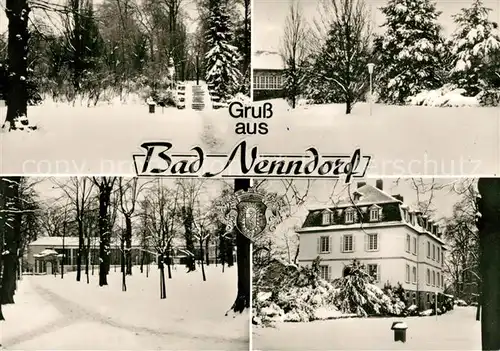 Bad Nenndorf Winterlandschaft Kat. Bad Nenndorf