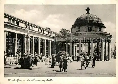 Bad Pyrmont Brunnenplatz Kat. Bad Pyrmont