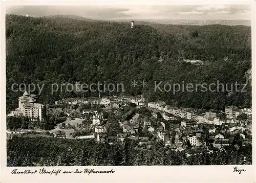 Karlsbad Eger Fliegeraufnahme Panorama