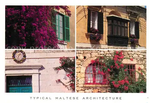 AK / Ansichtskarte Malta Typical Maltese Architecture Kat. Malta