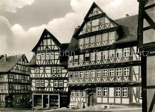 AK / Ansichtskarte Bad Sooden Allendorf Buergerhaus Fachwerkhaeuser Kat. Bad Sooden Allendorf