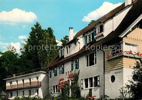 AK / Ansichtskarte Badenweiler Haus Gottestreue Gaestehaus Pension Thermalkurort Kat. Badenweiler