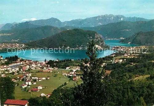 AK / Ansichtskarte Ponte Tresa Lago di Lugano Panorama