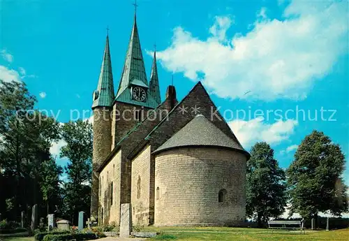 AK / Ansichtskarte Lidkoeping Husaby kyrka