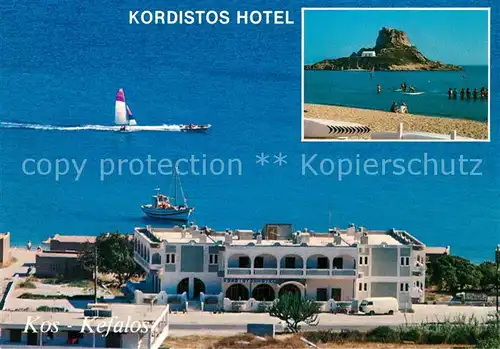 AK / Ansichtskarte Kos Cos Kefalos Kordistos Hotel Fliegeraufnahme Kat. Kos