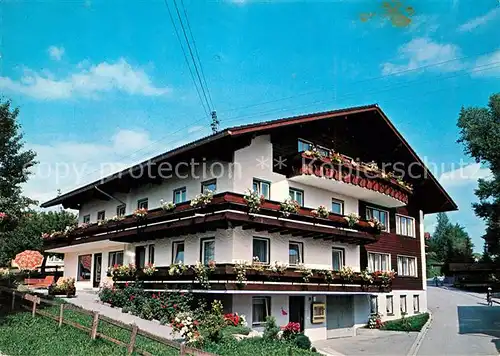 AK / Ansichtskarte Berg Fischen Allgaeu Pension Gaestehaus Hartmann