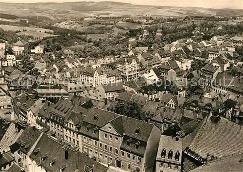 AK / Ansichtskarte Annaberg Buchholz Erzgebirge Panorama vom Turm Sankt Anna Kat. Annaberg