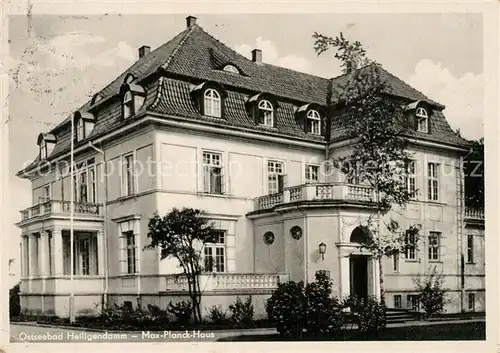 AK / Ansichtskarte Heiligendamm Ostseebad Max Planck Haus Kat. Bad Doberan