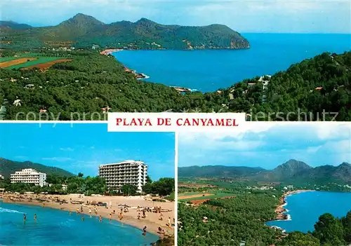 AK / Ansichtskarte Playa de Canyamel Hotelanlagen Strand Panoramen Kat. Mallorca