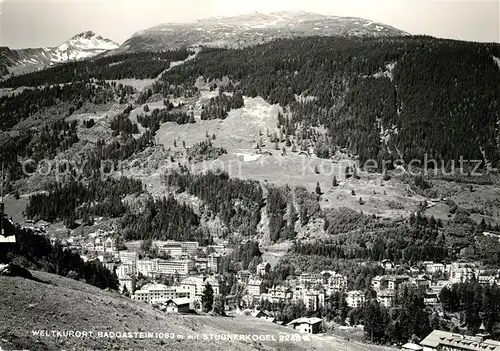 AK / Ansichtskarte Badgastein Stubnerkogel Kat. Bad Gastein